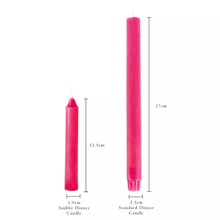 Stubby Candle Fuchsia