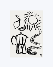 Coffee and Prawns
