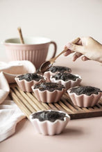 Scalloped Ceramic Dish- Blush