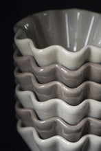 Scalloped Ceramic Dish- Butter